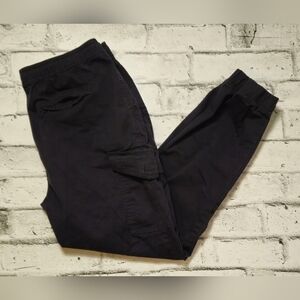 True Indigo Men’s Black Cargo Pants Casual Streetwear Size L